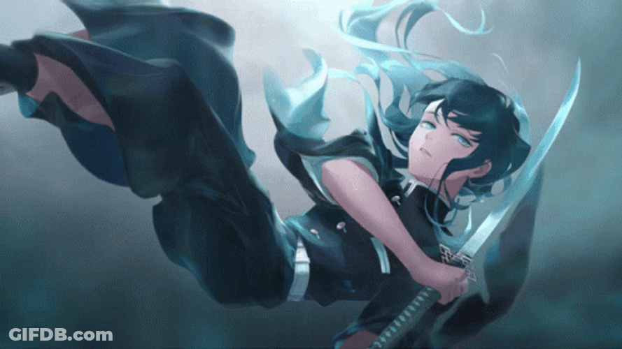 Muichiro Tokito Falling GIF