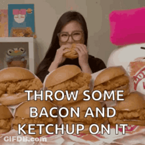 Mukbang Eating Idiot Sandwich GIF