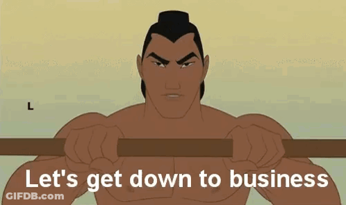 Mulan Character Says You Must Demonstrate A Sense Of Dignity GIF