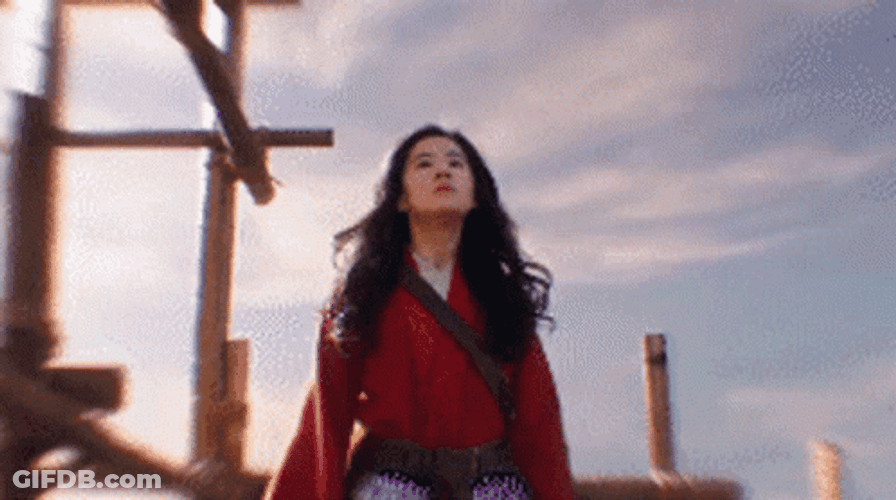 Mulan Movie Liu Yifei Wings GIF