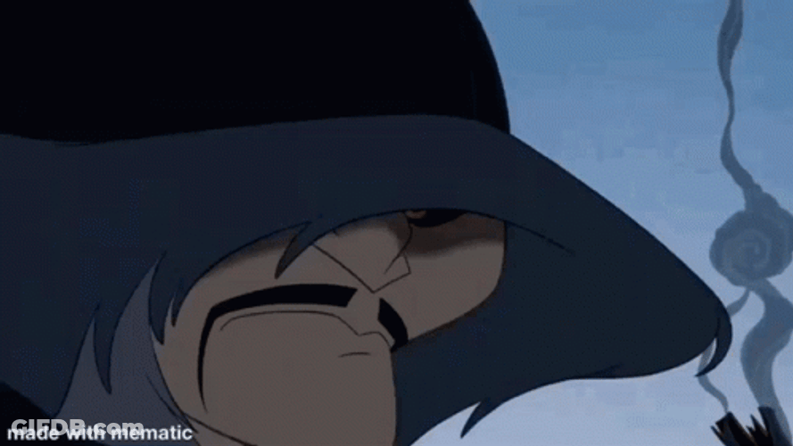 Mulan Shan Yu Falling Iceberg GIF