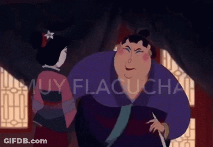 Mulan The Matchmaker Muy Flacucha GIF