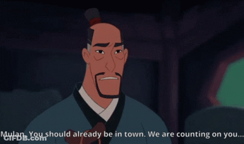 Mulan Wish Me Luck GIF