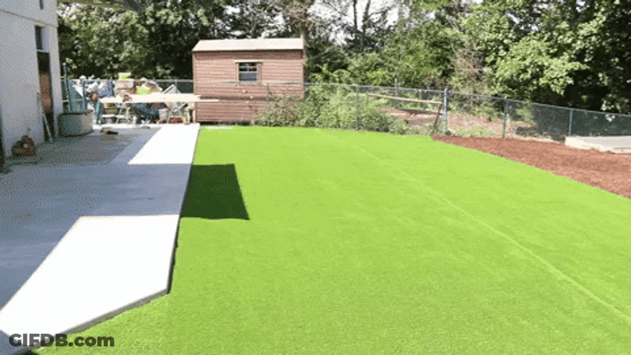 Mulch In Day Care Playground GIF