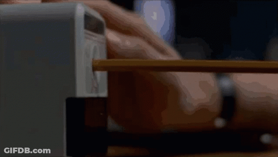 Mulder Sharpening Pencil GIF
