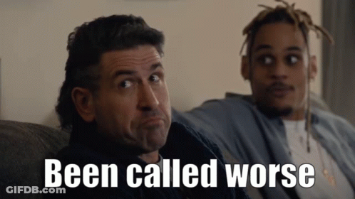 Mullet Dreadlocks Men Saying Been Called Worse GIF