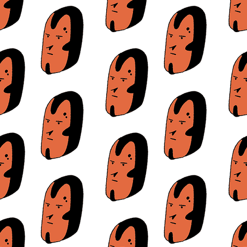 Multiple Head Animation GIF