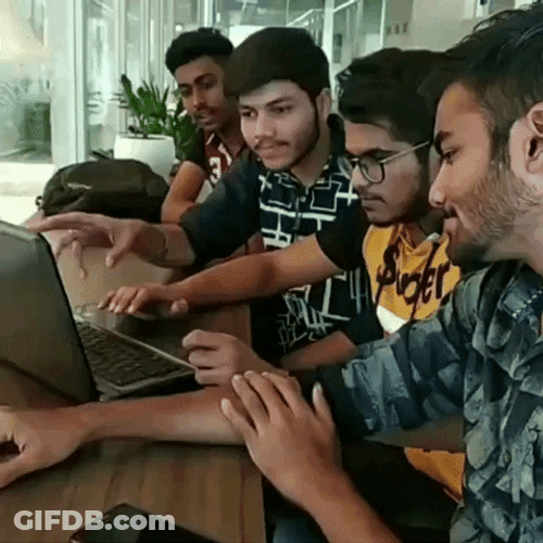 Multitasking Group Work GIF