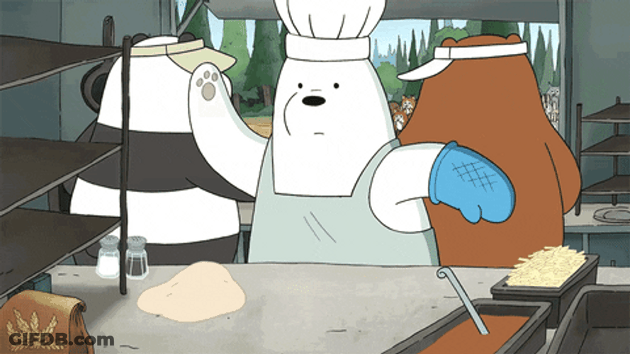 Multitasking Top Chef Cartoon GIF
