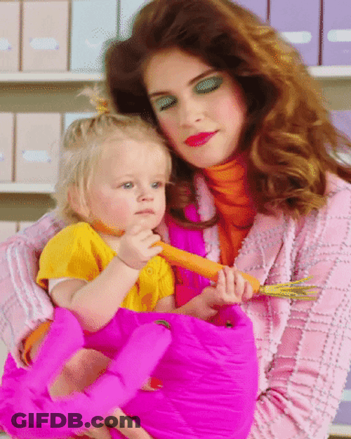 Mummy Hugging Baby GIF
