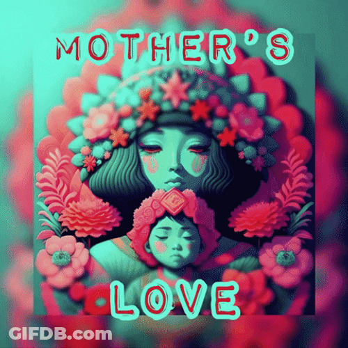Mummy's Love Art GIF