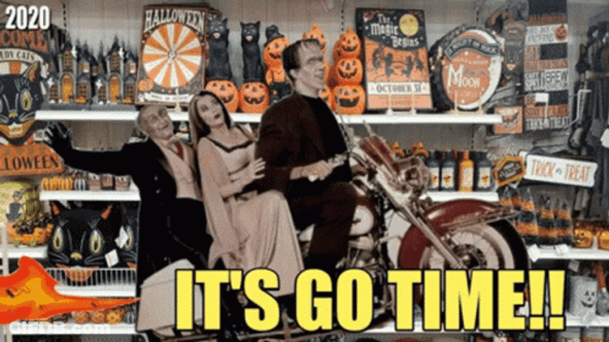 Munsters Cast It's Go Time GIF
