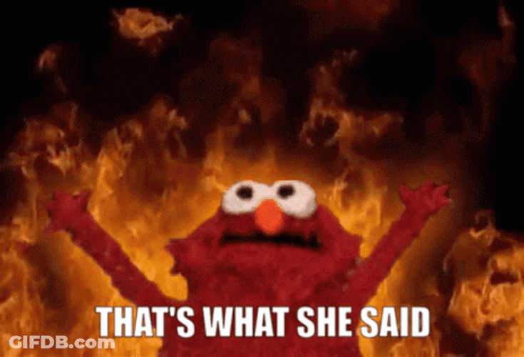 Muppet Elmo That's What She Said GIF