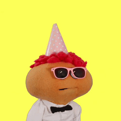 Muppet Gerbert Happy 18Th Birthday GIF