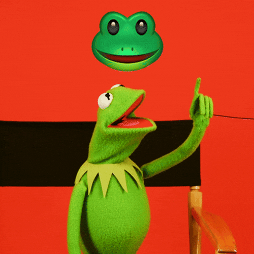 Muppet Show Kermit Falling Off Building GIF