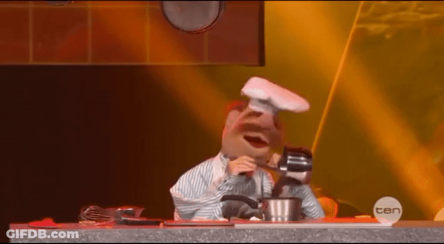 Muppet Show Swedish Chef Cooking GIF