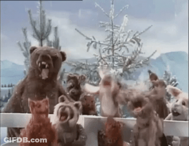Muppets Animal Gather Together GIF