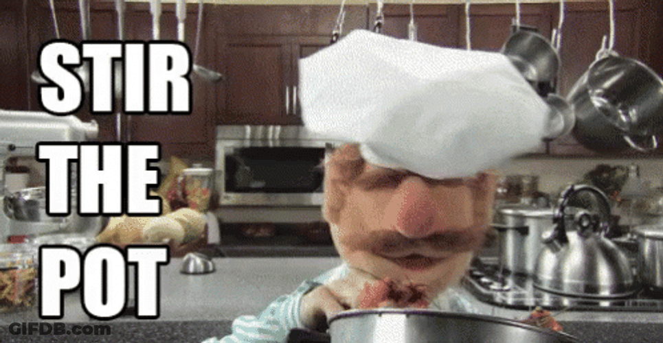 Muppets Baker Stirring The Pot GIF