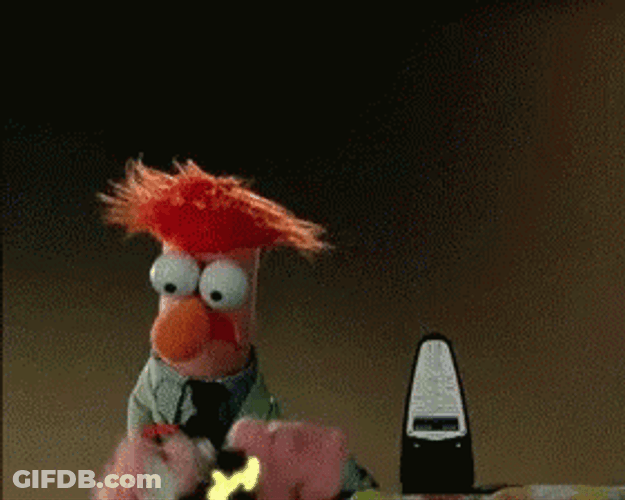 Muppets Beaker The Puppet Electrified GIF