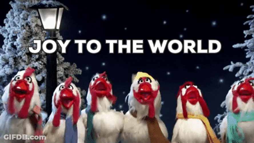 Muppets Singing Joy To The World GIF
