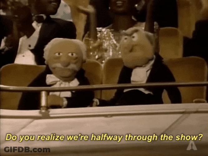 Muppets Statler And Waldorf Arguing GIF