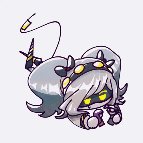 Murder Drones J Serial Designation Playing Dolls GIF