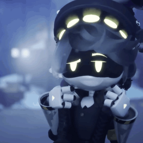 Murder Drones N Pointing Finger Gun GIF