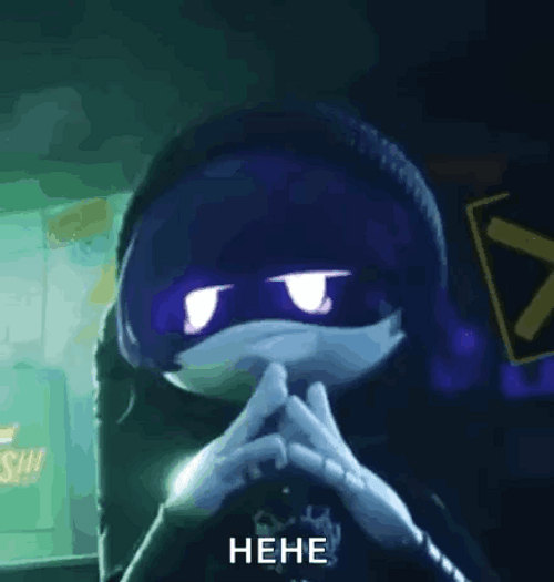 Murder Drones Uzi Doorman Thinking Hehe GIF