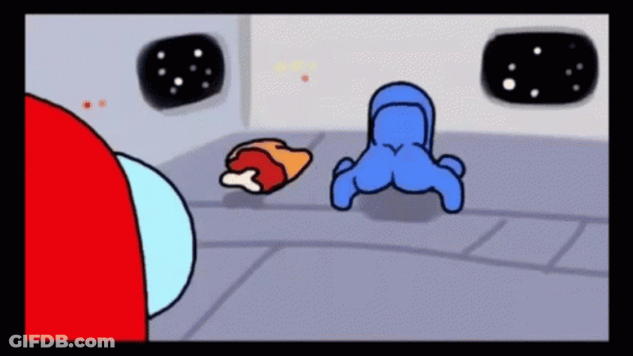 Murderer Twerking Among Us Meme GIF