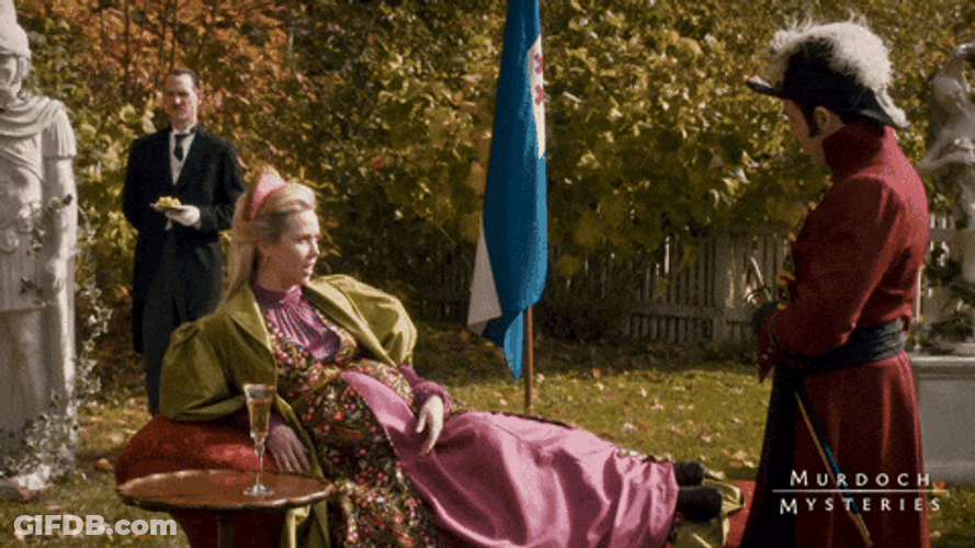 Murdoch Mysteries Butler Grape GIF