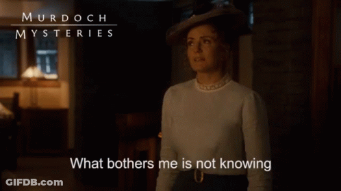Murdoch Mysteries Shows A Woman In A White Dress GIF