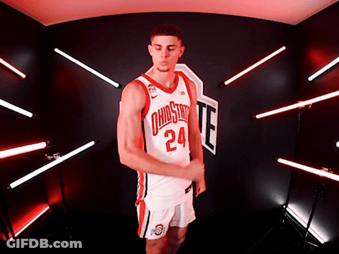 Muscle Kiss Buckeyes Jamison Battle 24 GIF