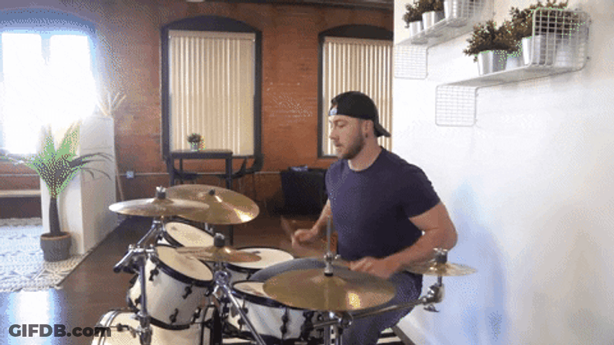 Muscle Man Ba Dum Tss GIF