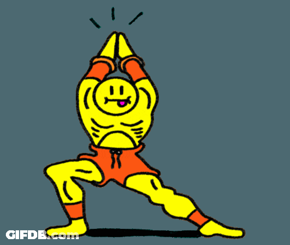 Muscleman Transparent Sticker GIF