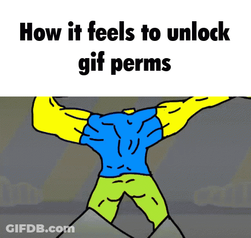 Muscular Man How It Feels To Unlock GIF Perms GIF