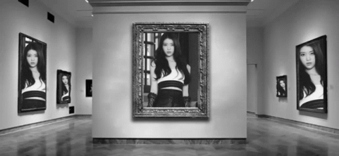 Museum Changing Light Colors GIF
