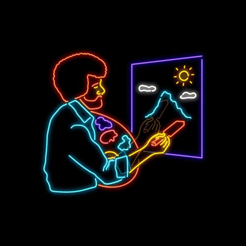 Museum Of Neon Art GIF
