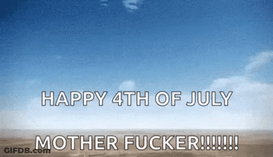 Mushroom Cloud Happy 4Th Of July GIF