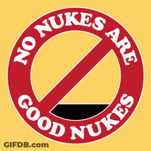 Mushroom Cloud Nukes GIF