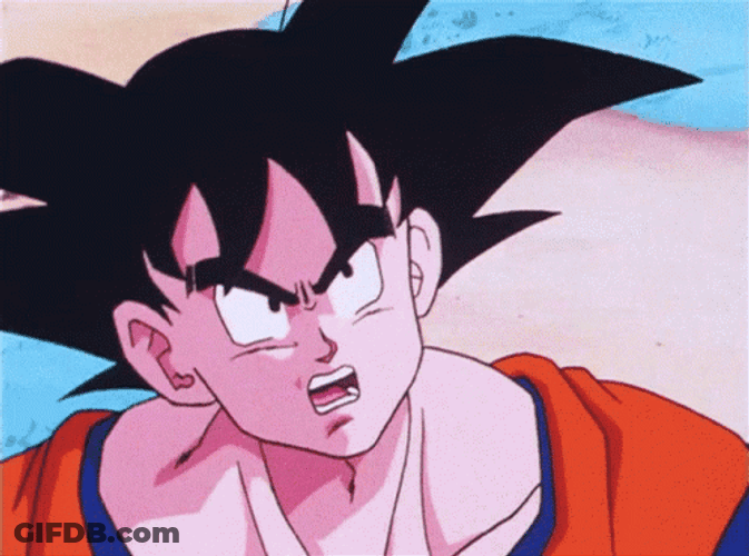 Mushroom Cloud Son Goku GIF