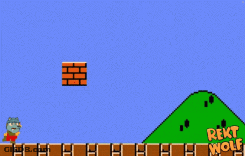 Mushroom Cloud Super Mario GIF
