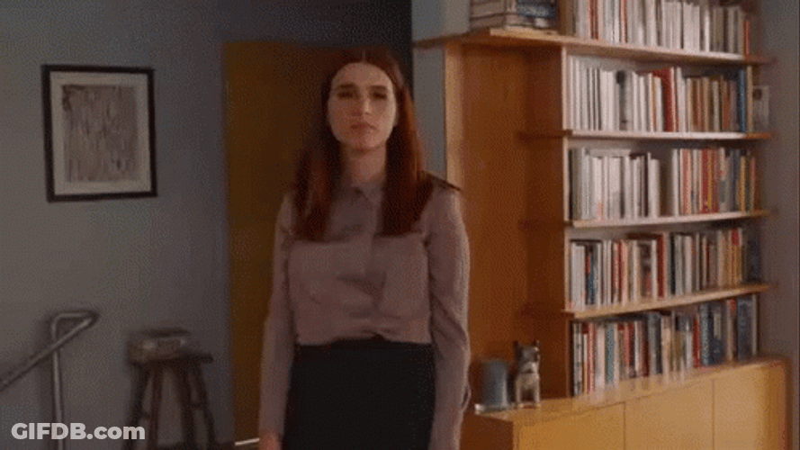 Mushroom Cloud Woman GIF