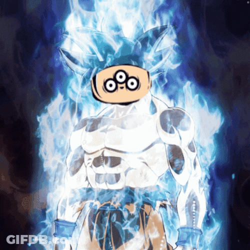Mushroom Flaming San Guko Cloud GIF