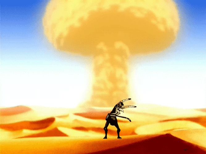 Mushroom Sand Desert Avatar GIF