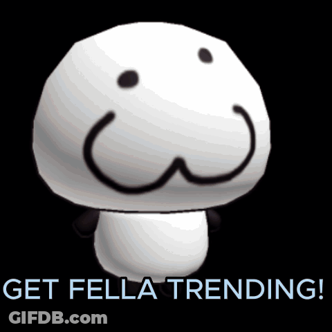 Mushroom Saying Get Fella Trending GIF