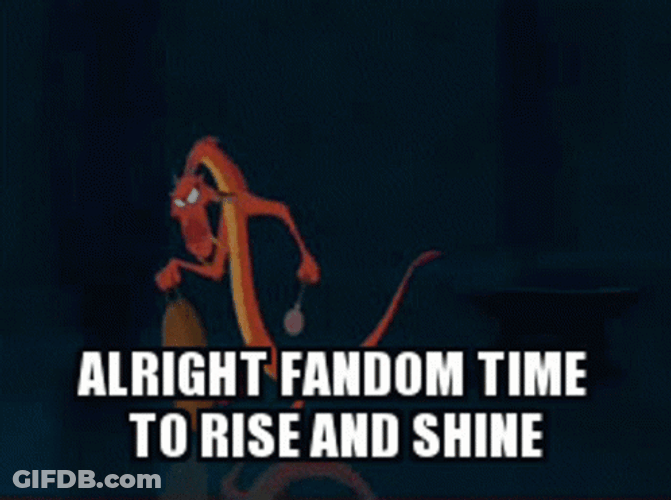 Mushu Alright Fandom Time Rise And Shine GIF
