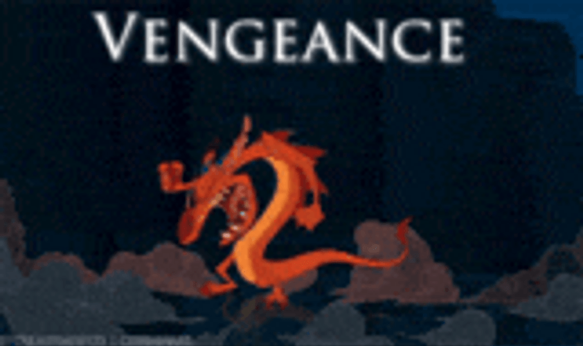 Mushu The Dragon Vengeance Will Be Mine GIF