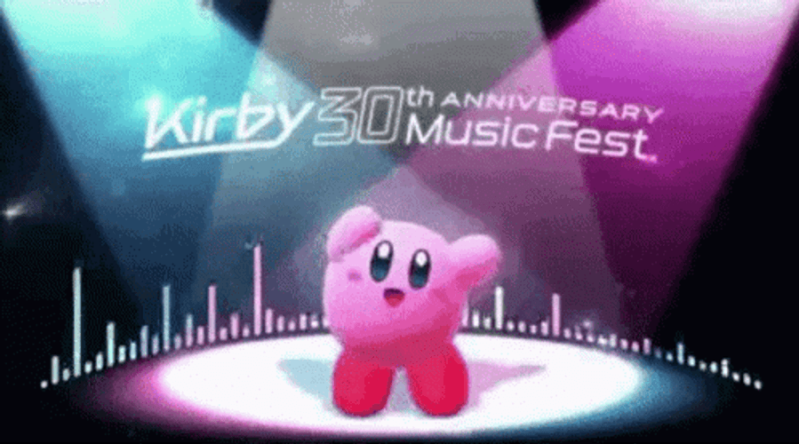 Music Fest Kirby Dancing GIF
