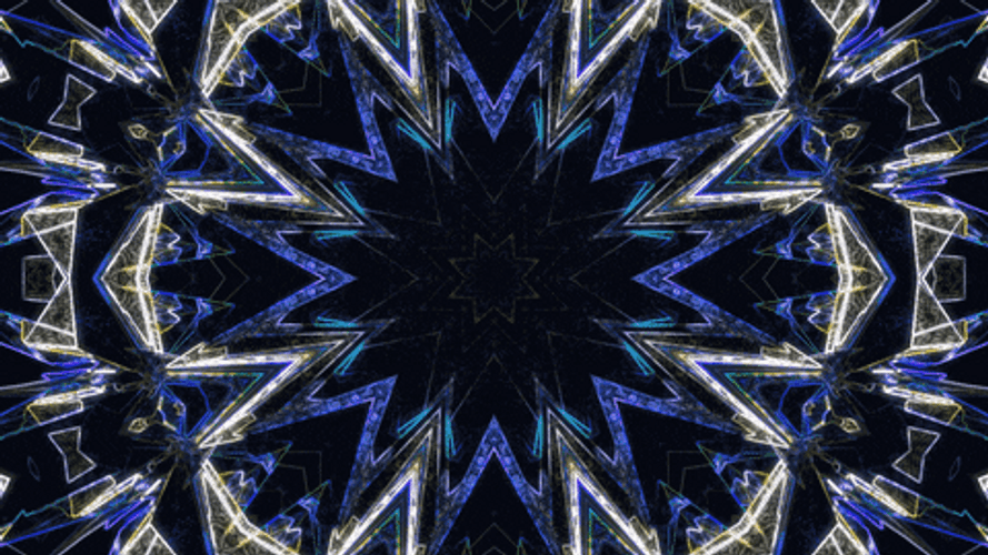 Music Festival Art Kaleidoscope GIF