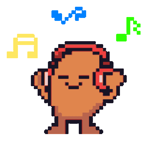 Music Happy Sticker GIF